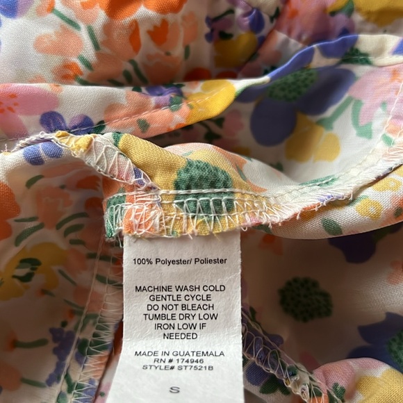 Boutique Hailey & Co Floral Babydoll Dress - Picture 2 of 3